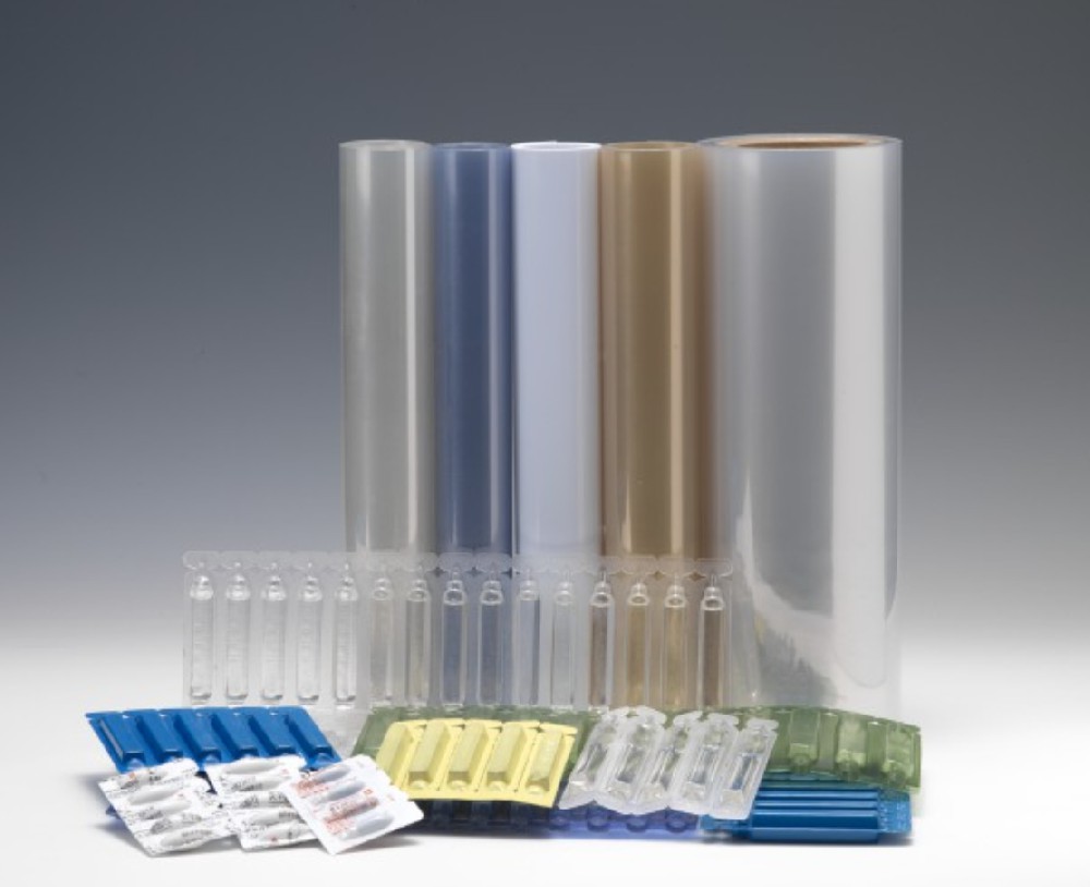 PVC/PVDC and PVC/LDPE compound film